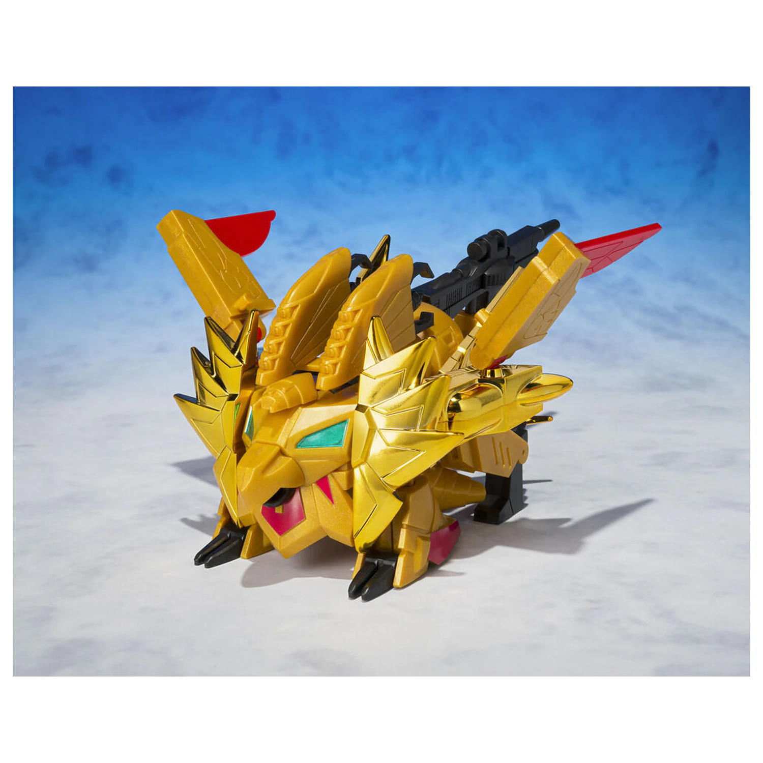Ganso SD Gundam World Captain Formula 91 figure 8cm product photo