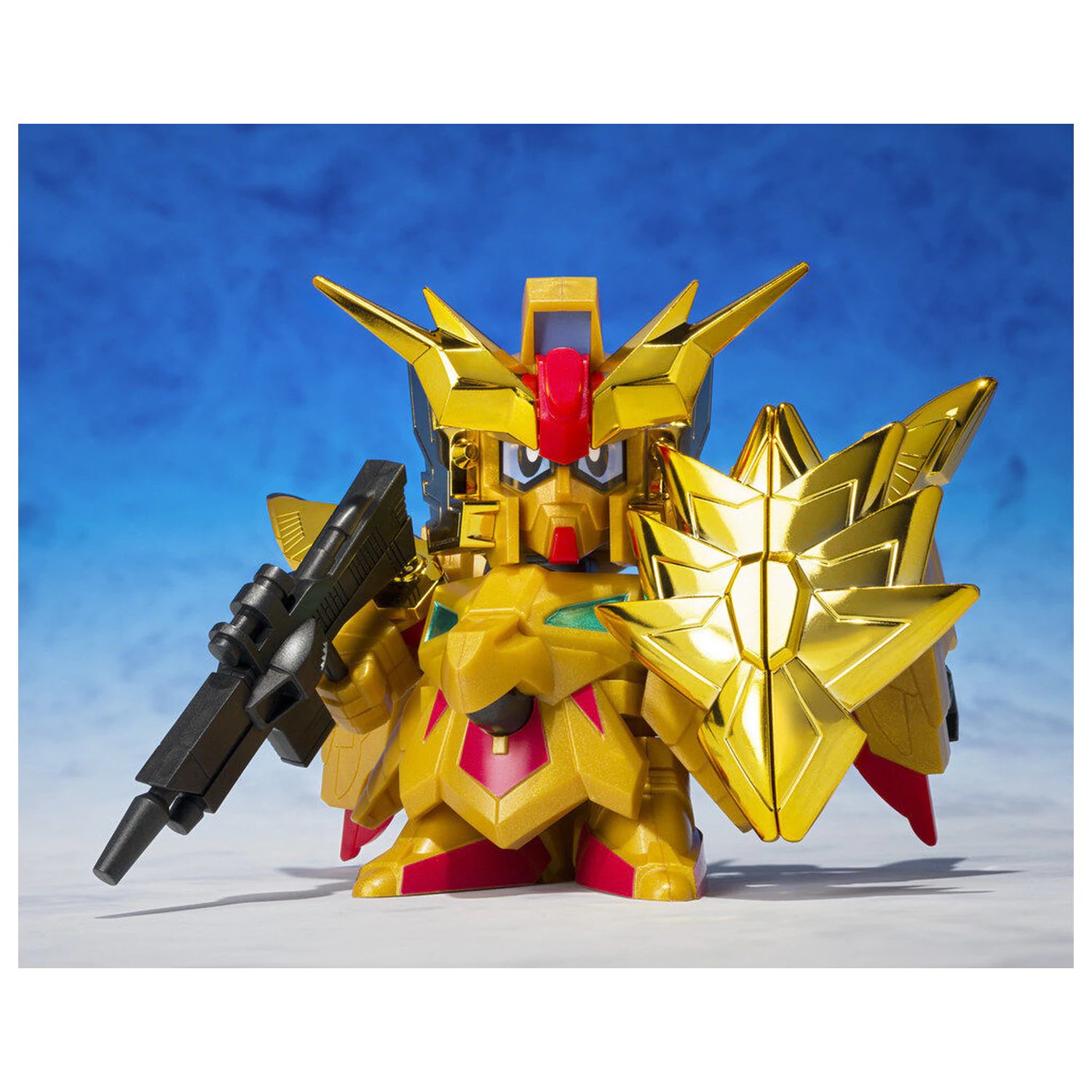 Ganso SD Gundam World Captain Formula 91 figure 8cm product photo