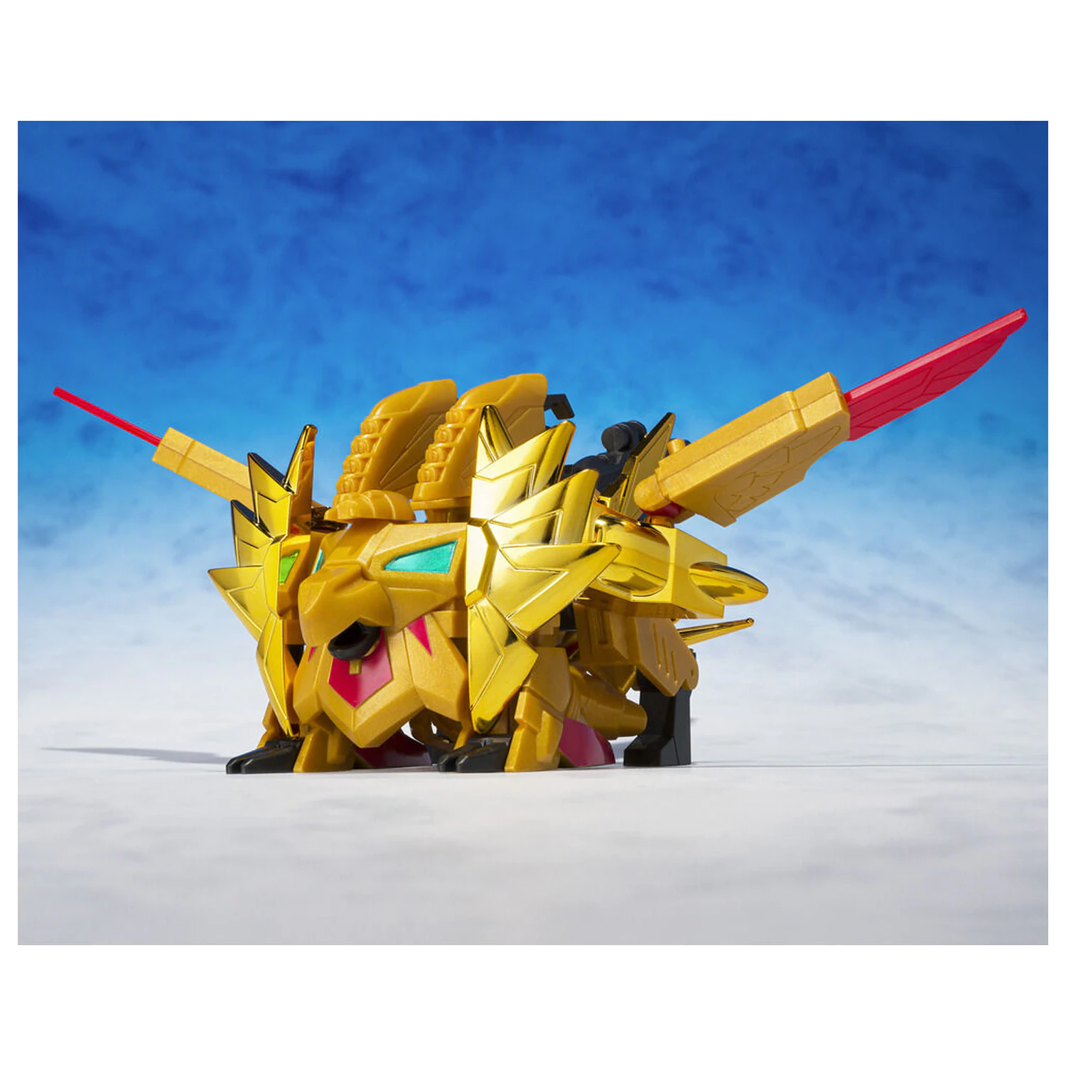 Ganso SD Gundam World Captain Formula 91 figure 8cm product photo