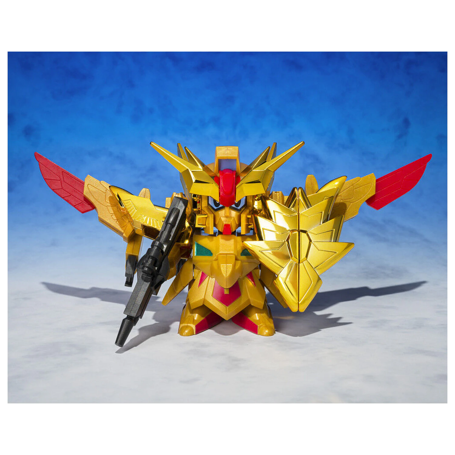 Ganso SD Gundam World Captain Formula 91 figure 8cm product photo