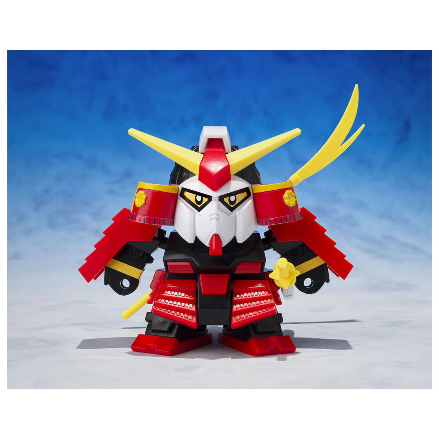 Ganso SD Gundam World Musha Gundam figure 8cm product photo