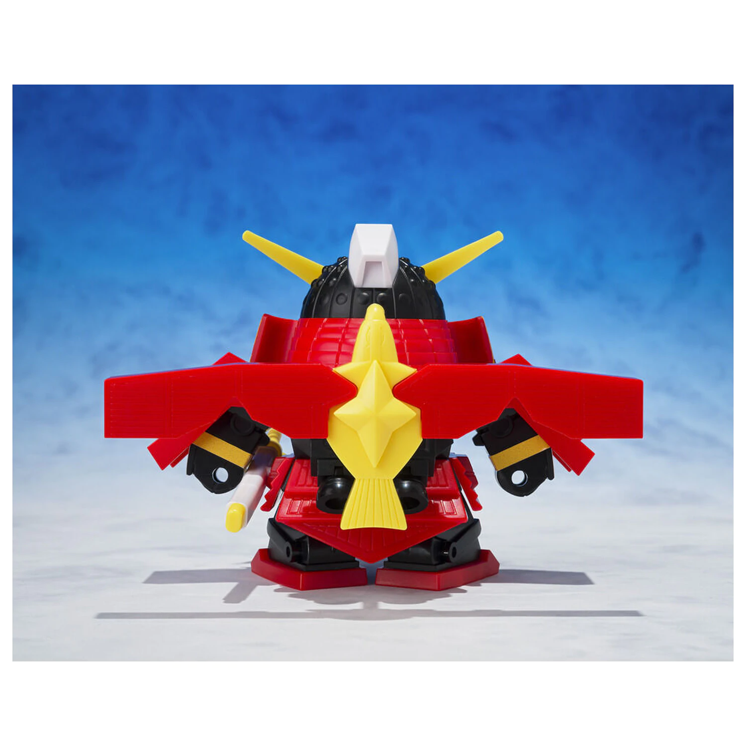 Ganso SD Gundam World Musha Gundam figure 8cm product photo