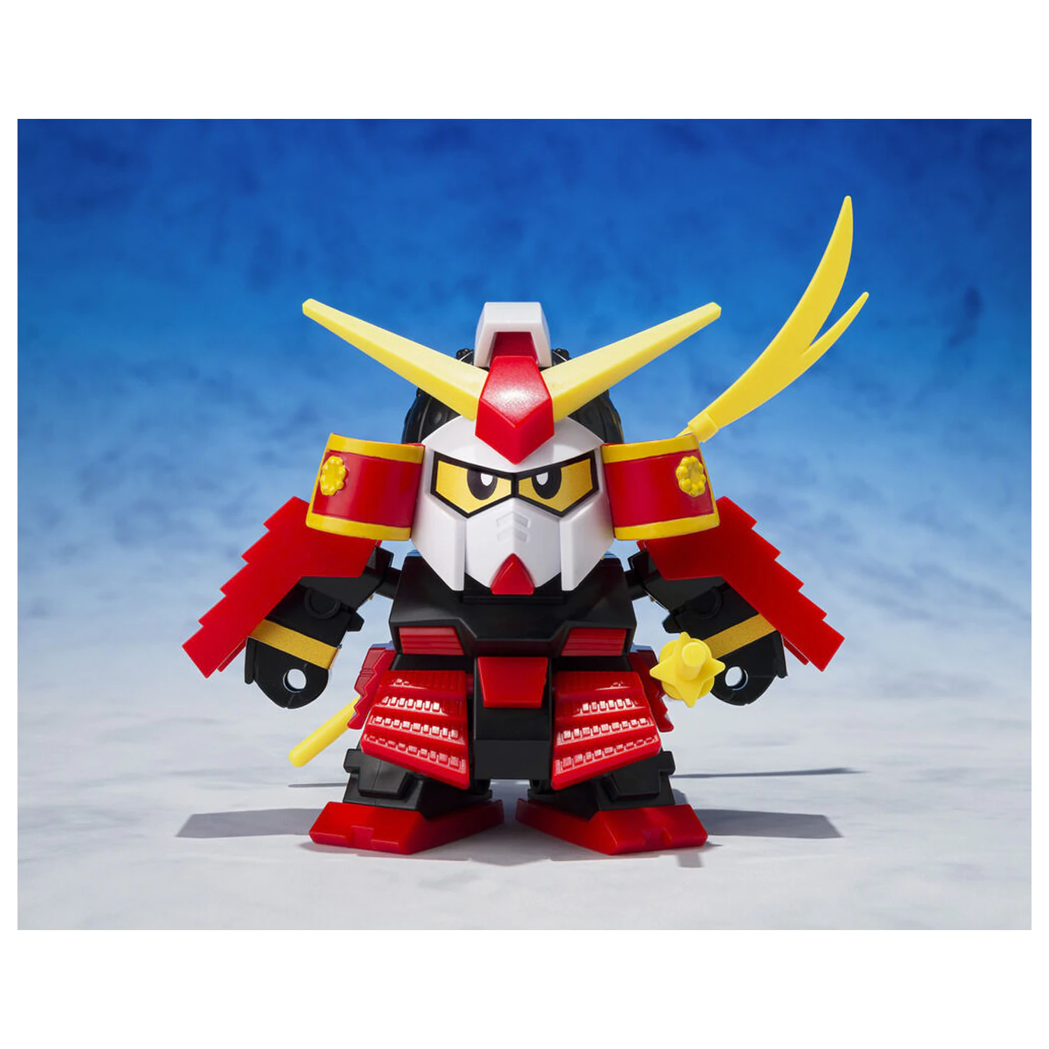 Ganso SD Gundam World Musha Gundam figure 8cm product photo