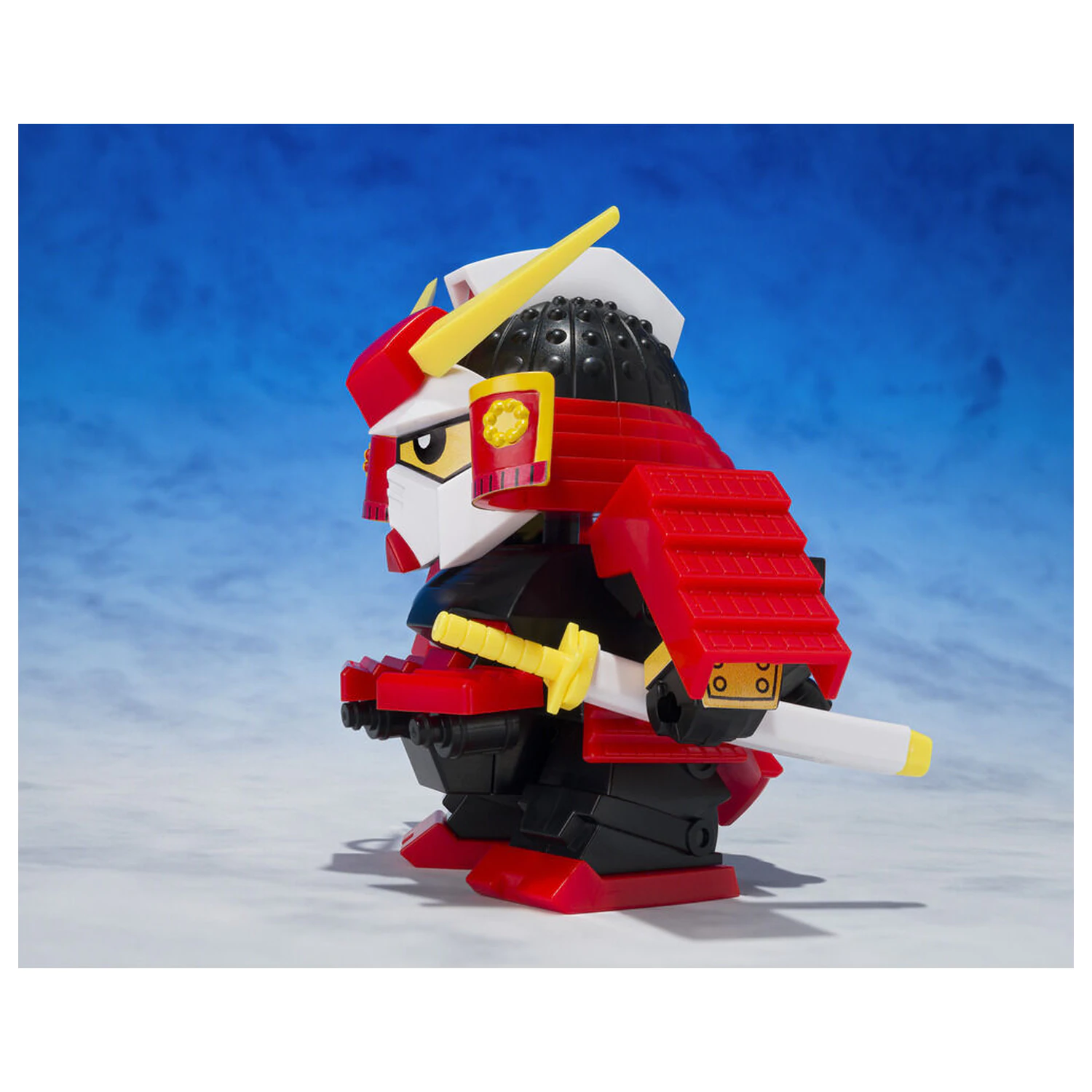 Ganso SD Gundam World Musha Gundam figure 8cm product photo