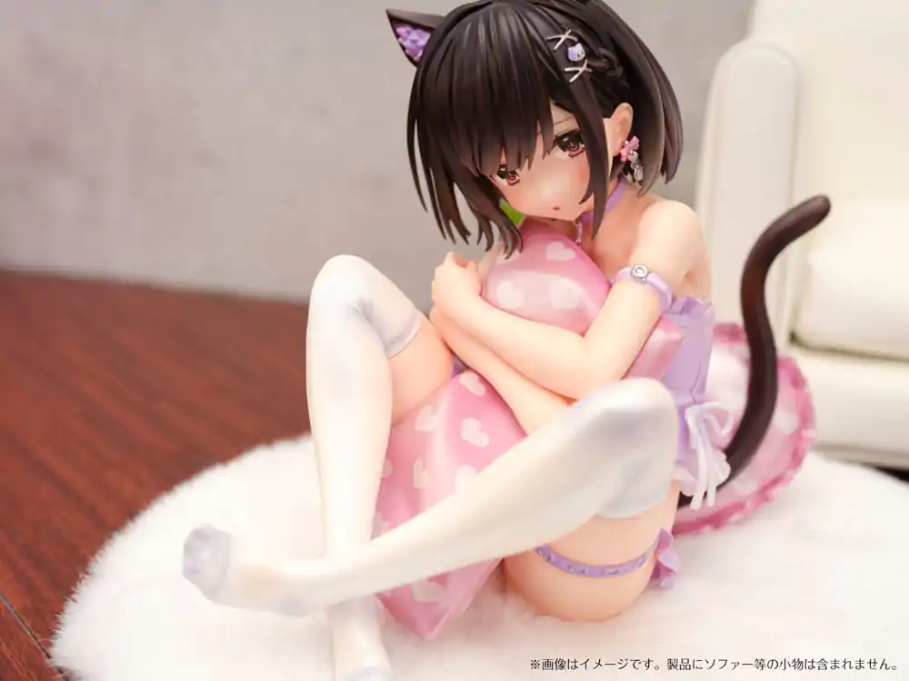 Gaou Original Character PVC Statue 1/6 Daishuki Hold Ayaka chan (re-run) 14 cm product photo