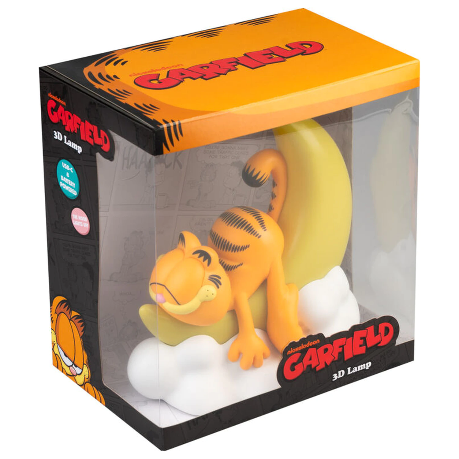 Garfiel lamp product photo