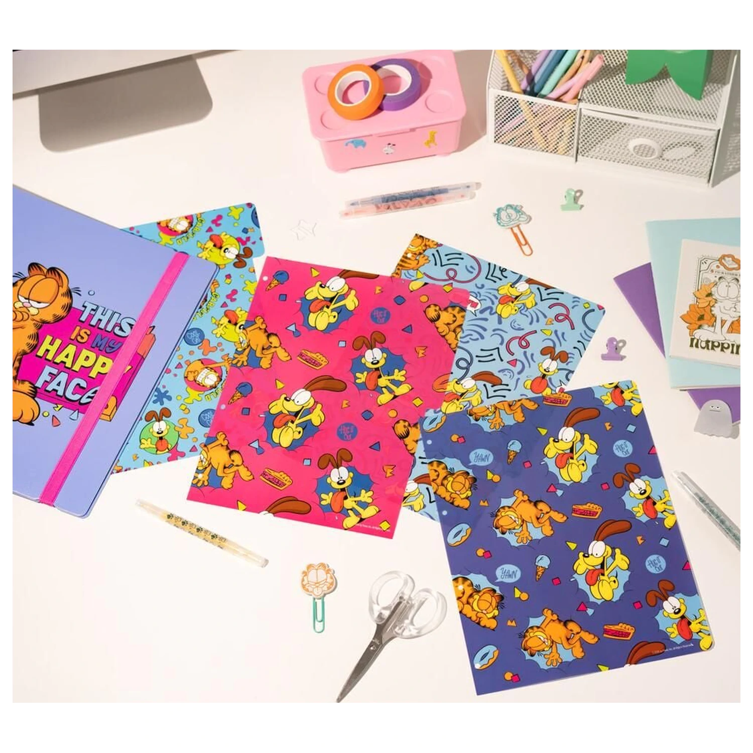 Garfield 4 ring binder product photo