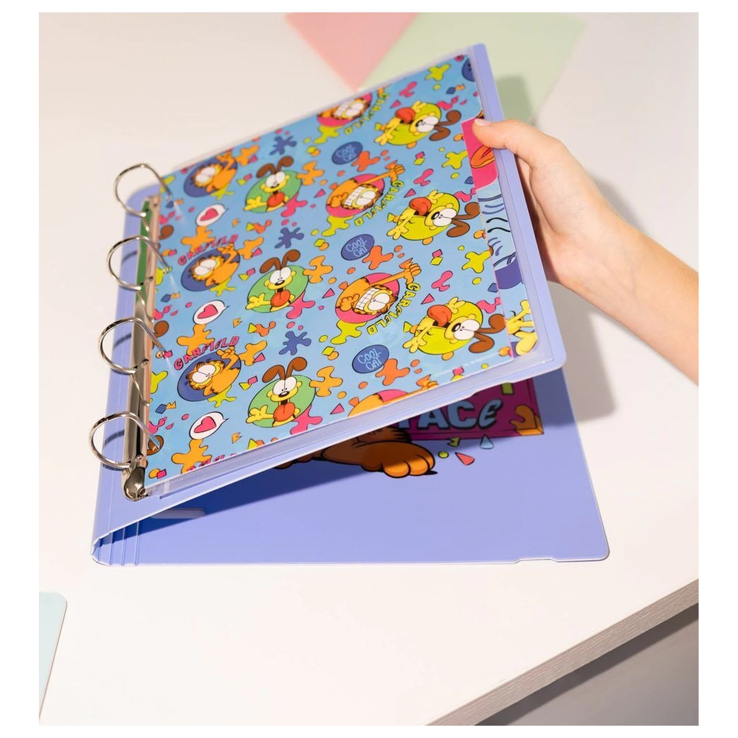 Garfield 4 ring binder product photo