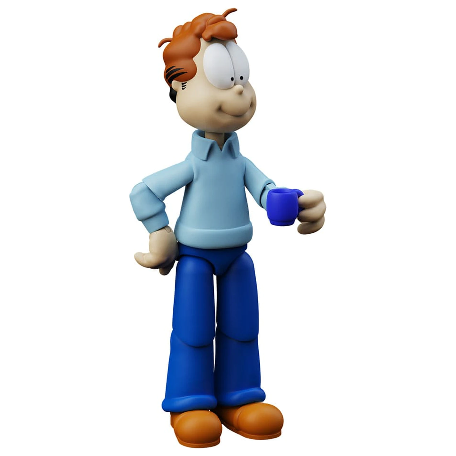 Garfield Action Figure Jon Arbuckle Deluxe Edition 19 cm     product photo