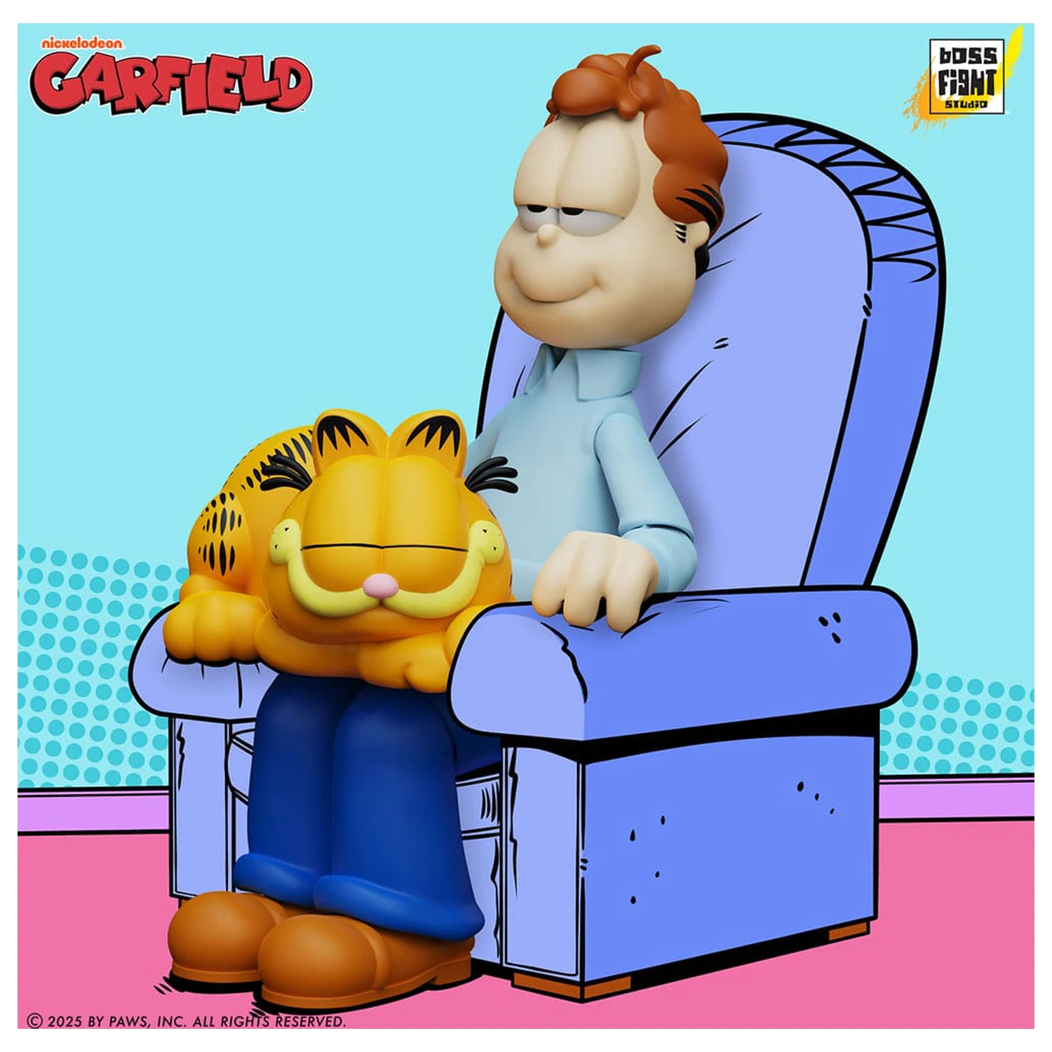 Garfield Action Figure Jon Arbuckle Deluxe Edition 19 cm     product photo