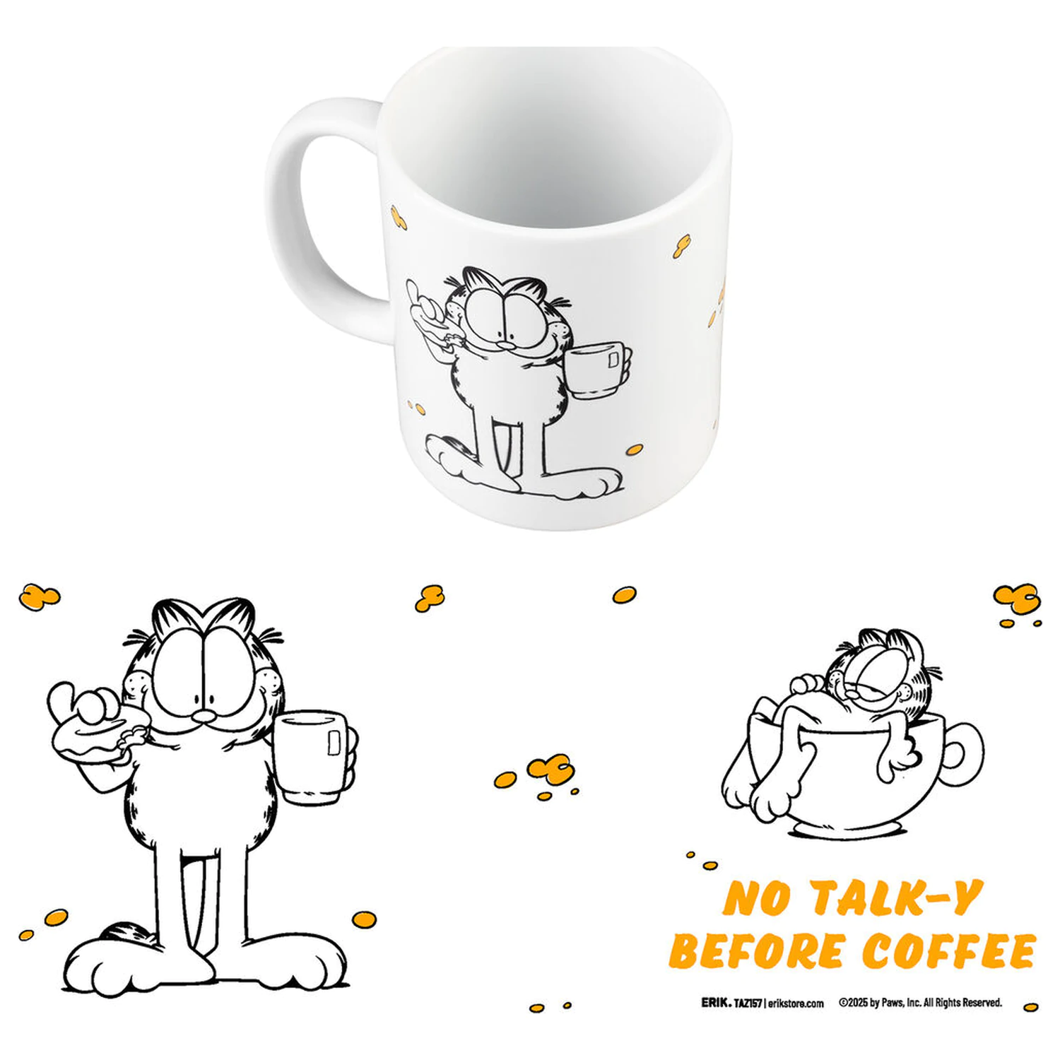 Garfield mug 350ml product photo