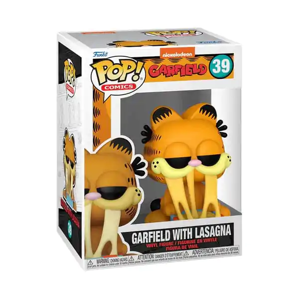 Garfield Funko POP! Comics Vinyl Figure Garfield w/Lasagna Pan 9 cm termékfotó