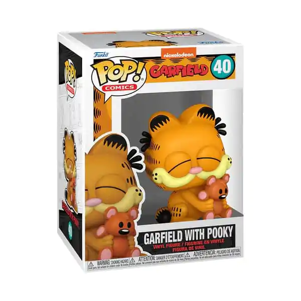 Garfield Funko POP! Comics Vinyl Figure Garfield w/Pooky 9 cm termékfotó