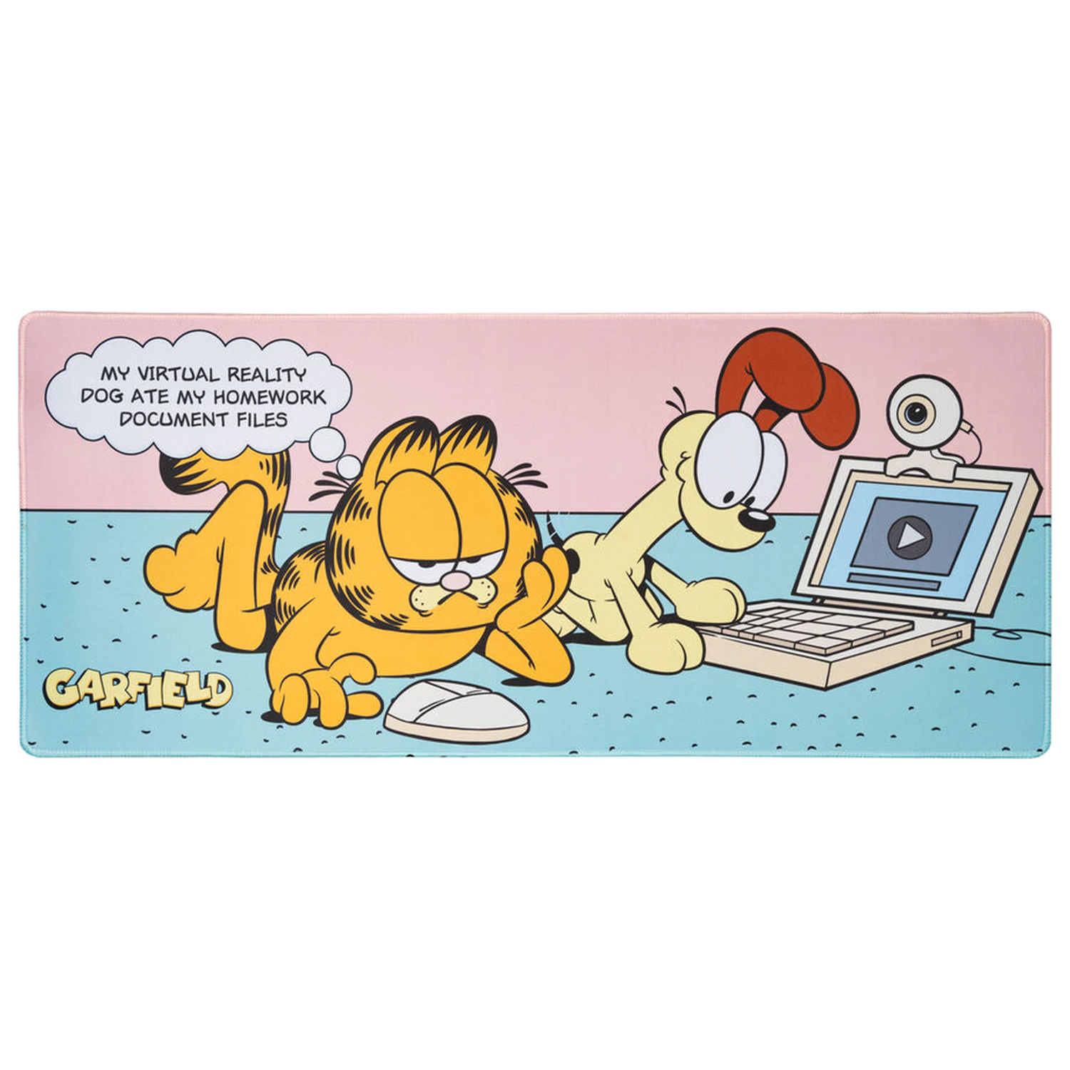 Garfield gaming desk mat product photo