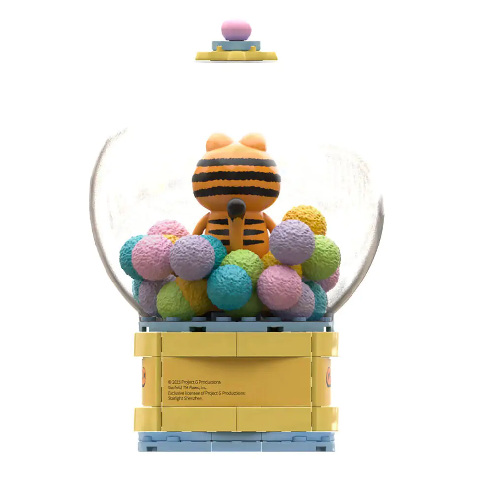 Garfield Gumball Machine Construction Kit 128pcs product photo