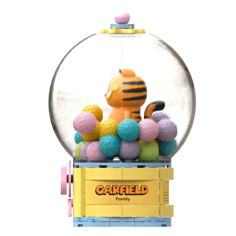 Garfield Gumball Machine Construction Kit 128pcs product photo