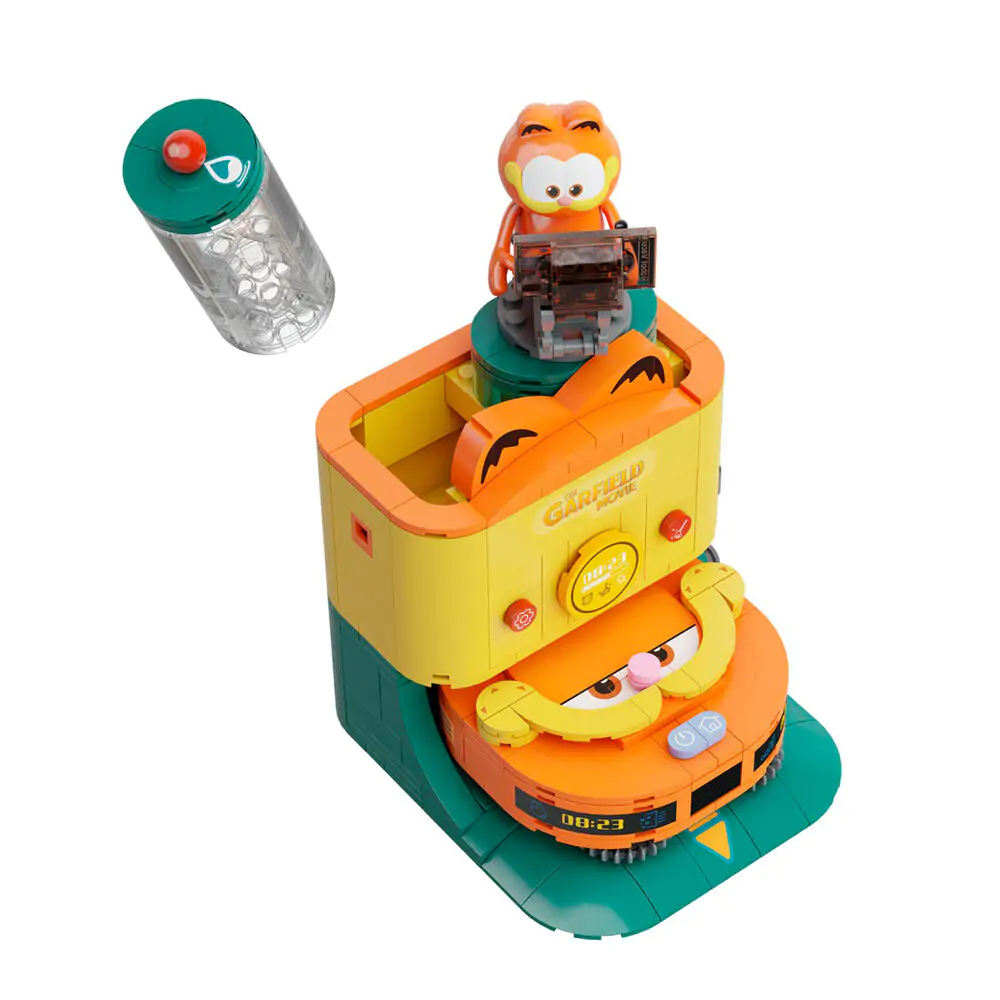 Garfield the Movie Fantastic Machines Robot Vacuum Construction Kit 304pcs product photo