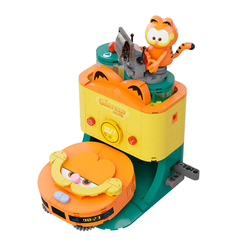 Garfield the Movie Fantastic Machines Robot Vacuum Construction Kit 304pcs product photo
