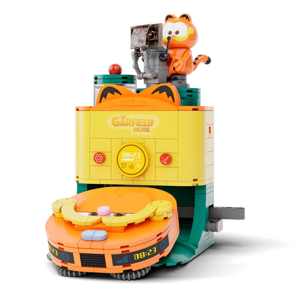 Garfield the Movie Fantastic Machines Robot Vacuum Construction Kit 304pcs product photo