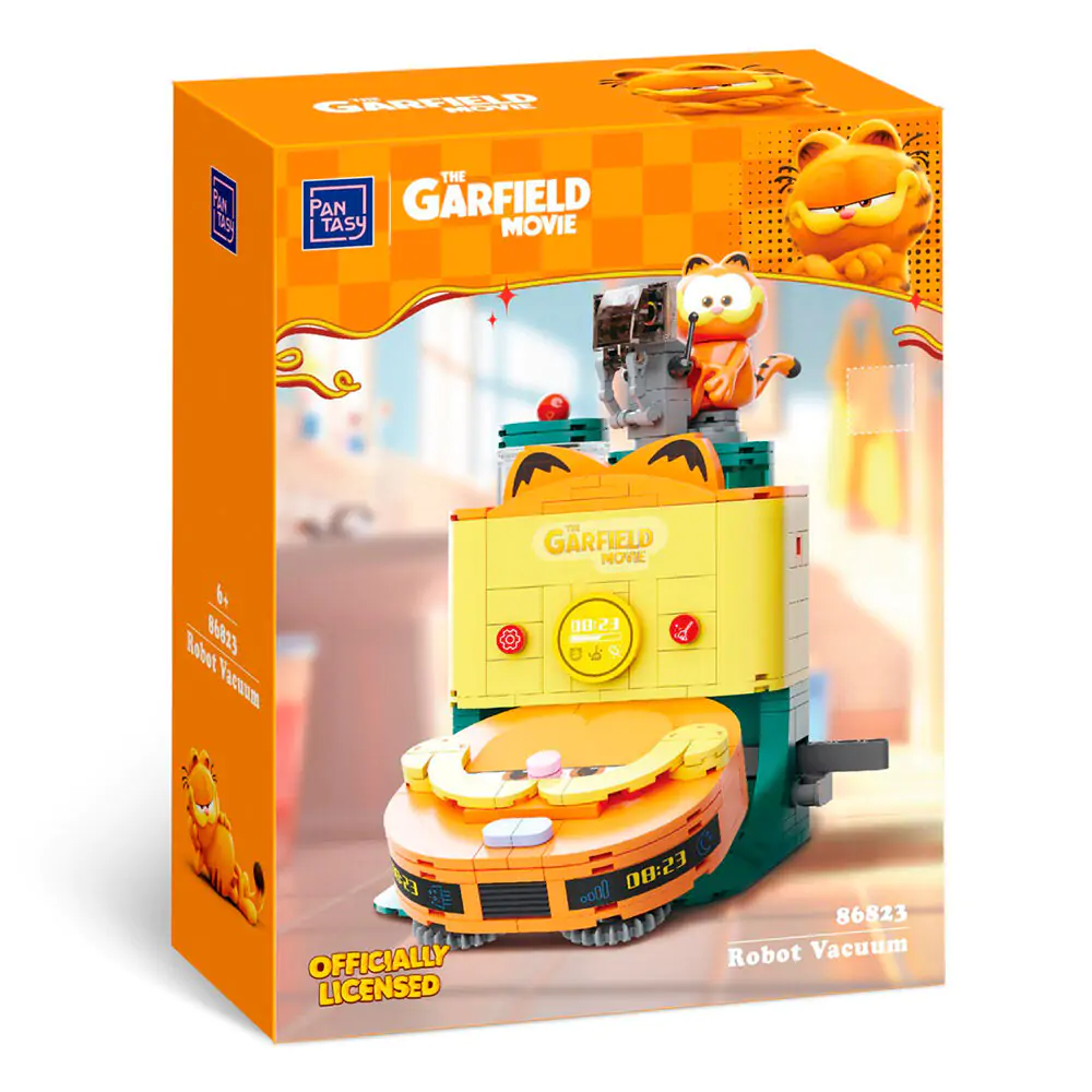 Garfield the Movie Fantastic Machines Robot Vacuum Construction Kit 304pcs product photo