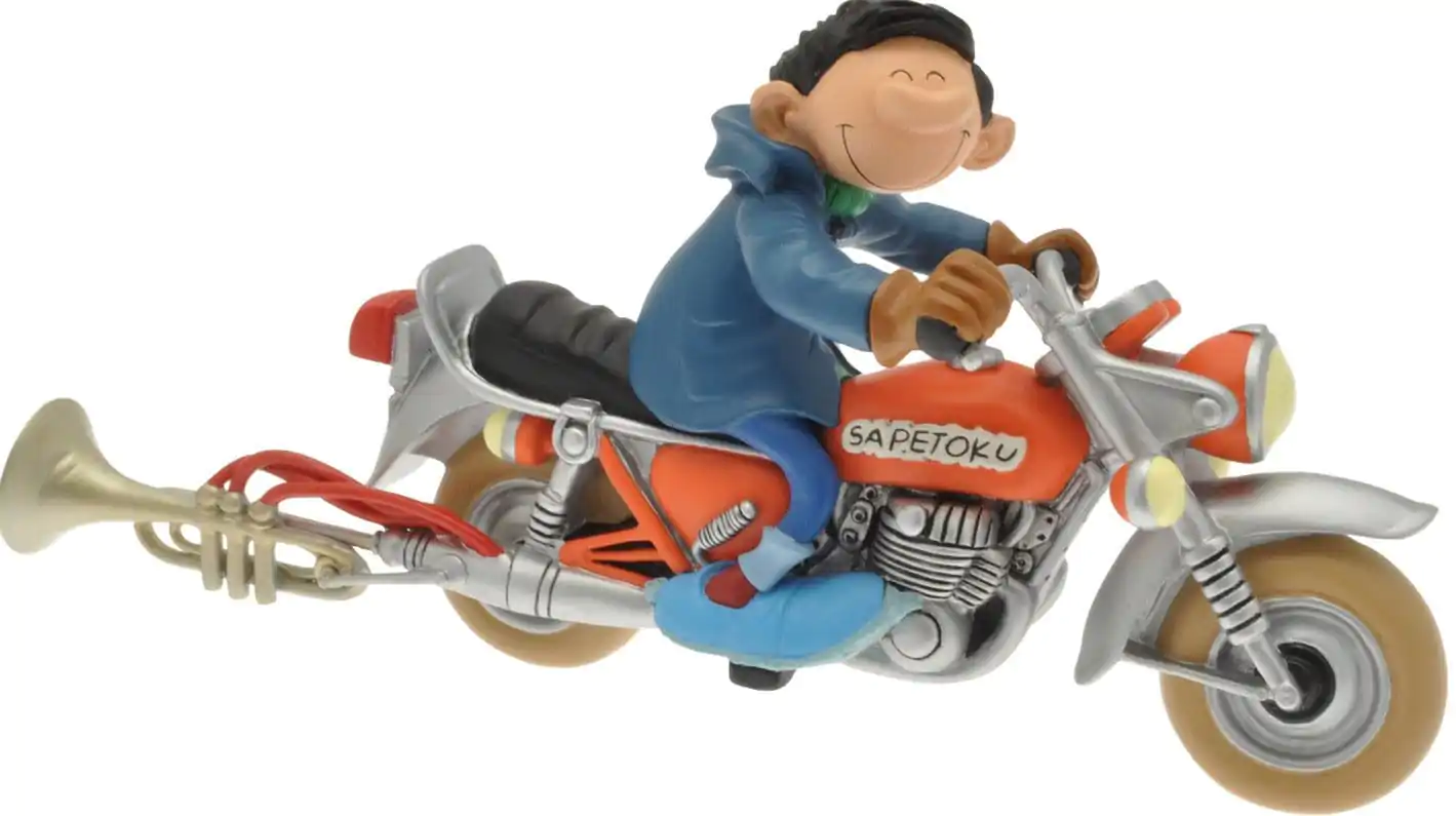 Gaston: Gaston on Bike Statue product photo