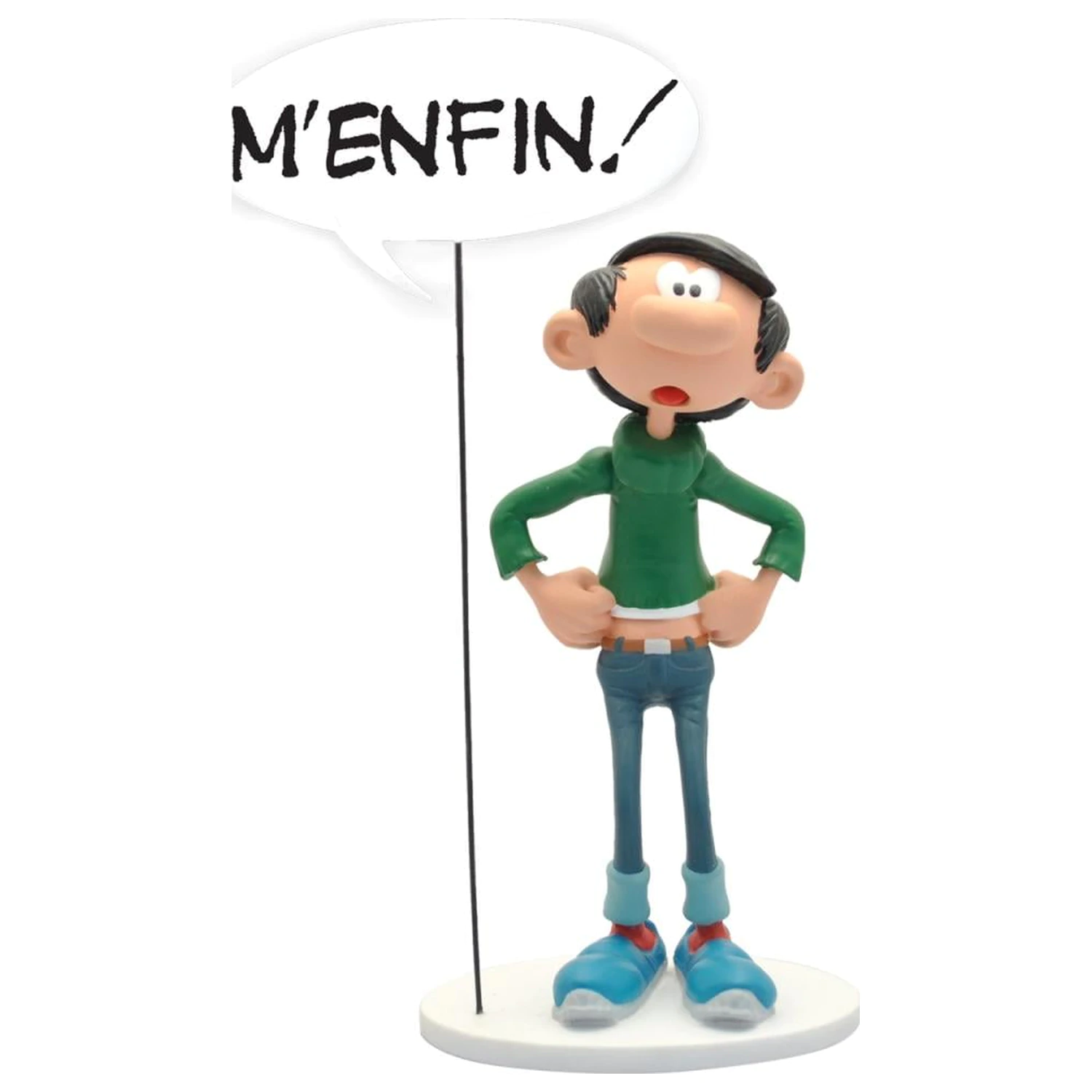 Gaston Lagaffe Figurine Résine Gaston "M'enfin" 24cm product photo
