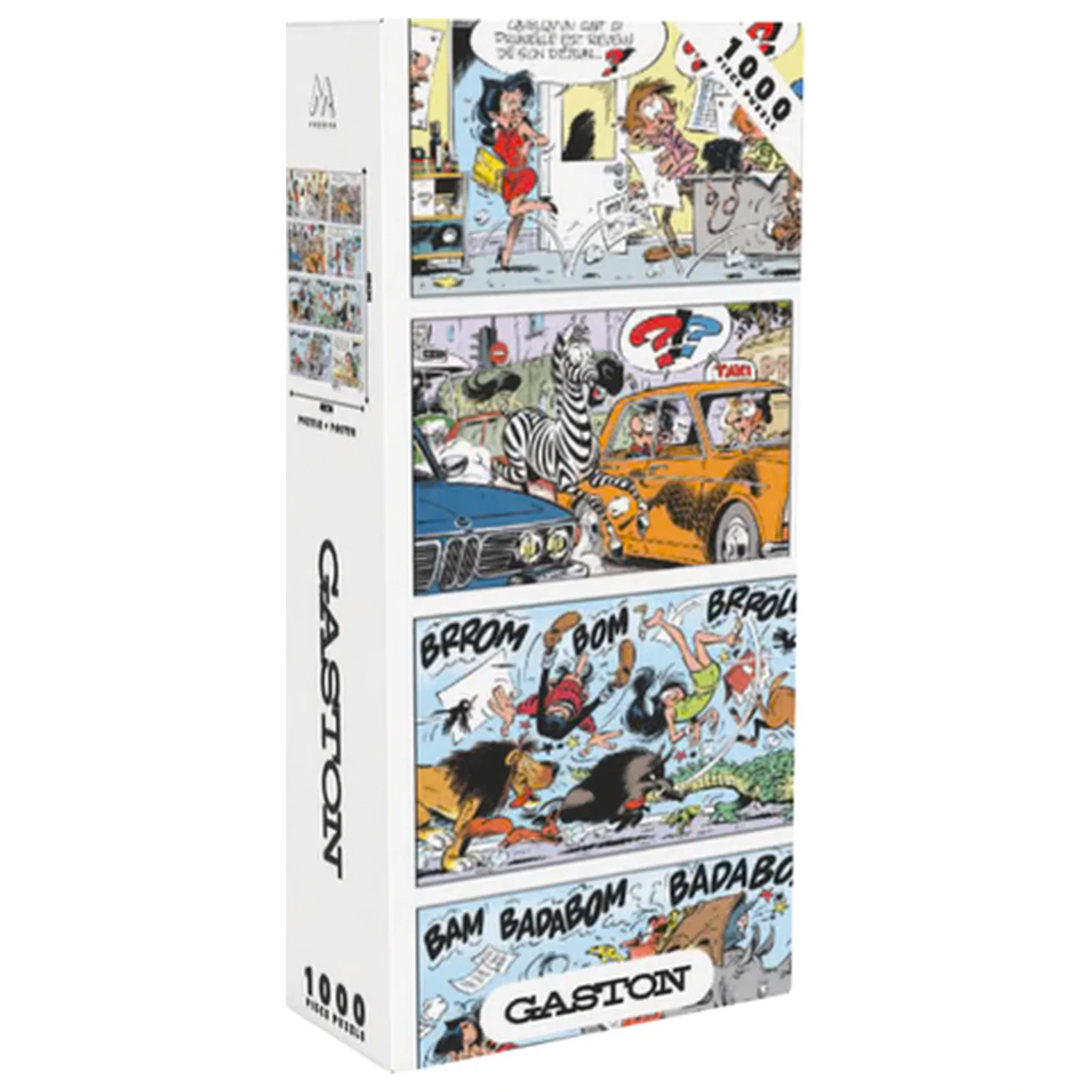 Gaston Lagaffe Poster + Puzzle 1000pcs product photo