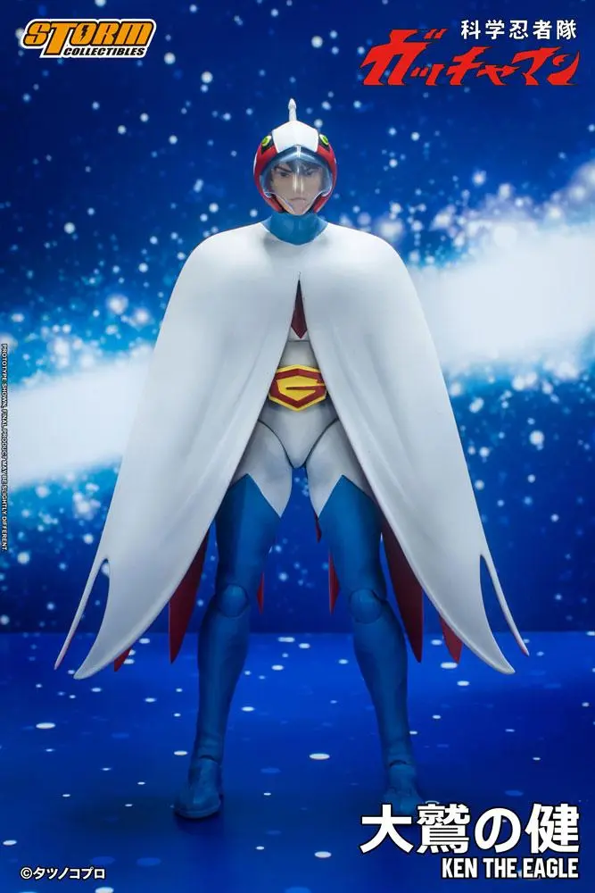 Gatchaman Action Figure 1/12 Ken the Eagle 18 cm product photo