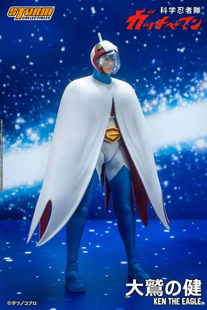 Gatchaman Action Figure 1/12 Ken the Eagle 18 cm product photo