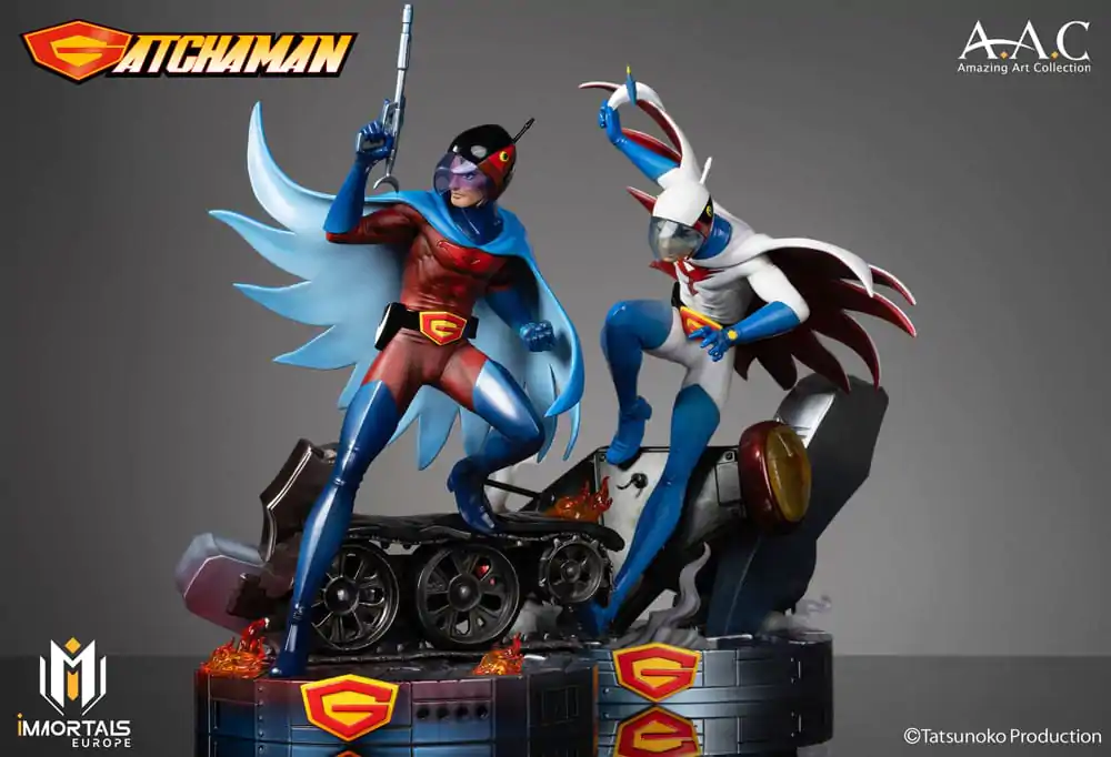 Gatchaman Amazing Art Collection Statue Joe the Condor, Expert in Shooting 34 cm termékfotó