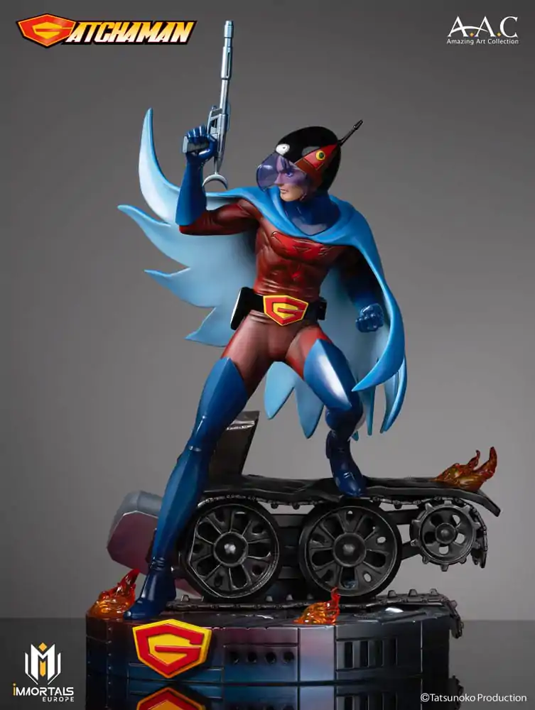 Gatchaman Amazing Art Collection Statue Joe the Condor, Expert in Shooting 34 cm termékfotó