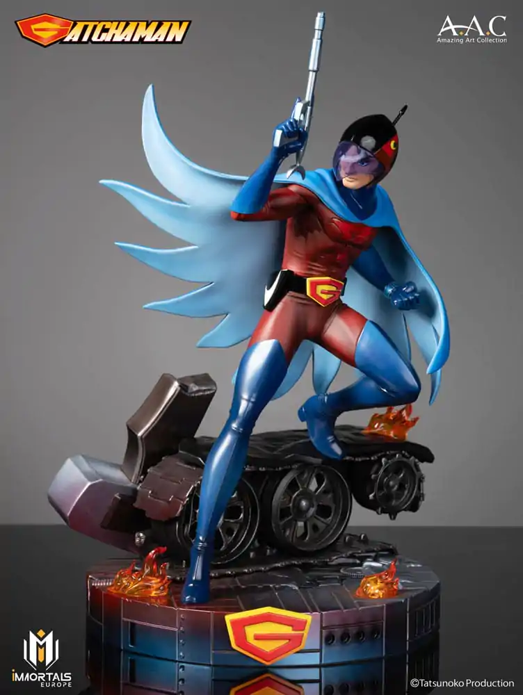 Gatchaman Amazing Art Collection Statue Joe the Condor, Expert in Shooting 34 cm termékfotó