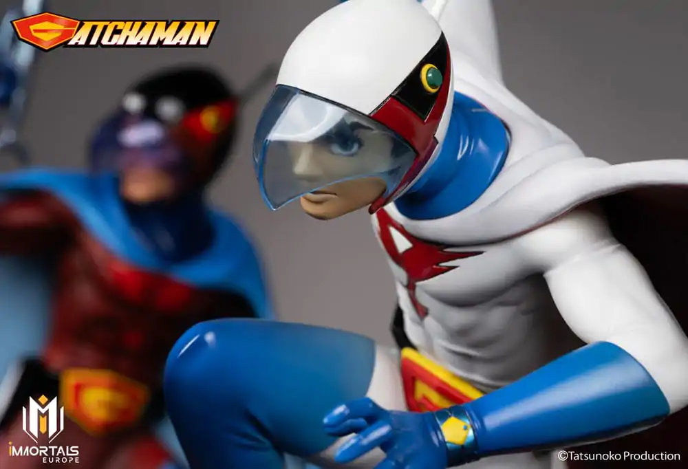 Gatchaman Amazing Art Collection Statue Ken the Eagle, The Leader of the Science Ninja Team 34 cm termékfotó