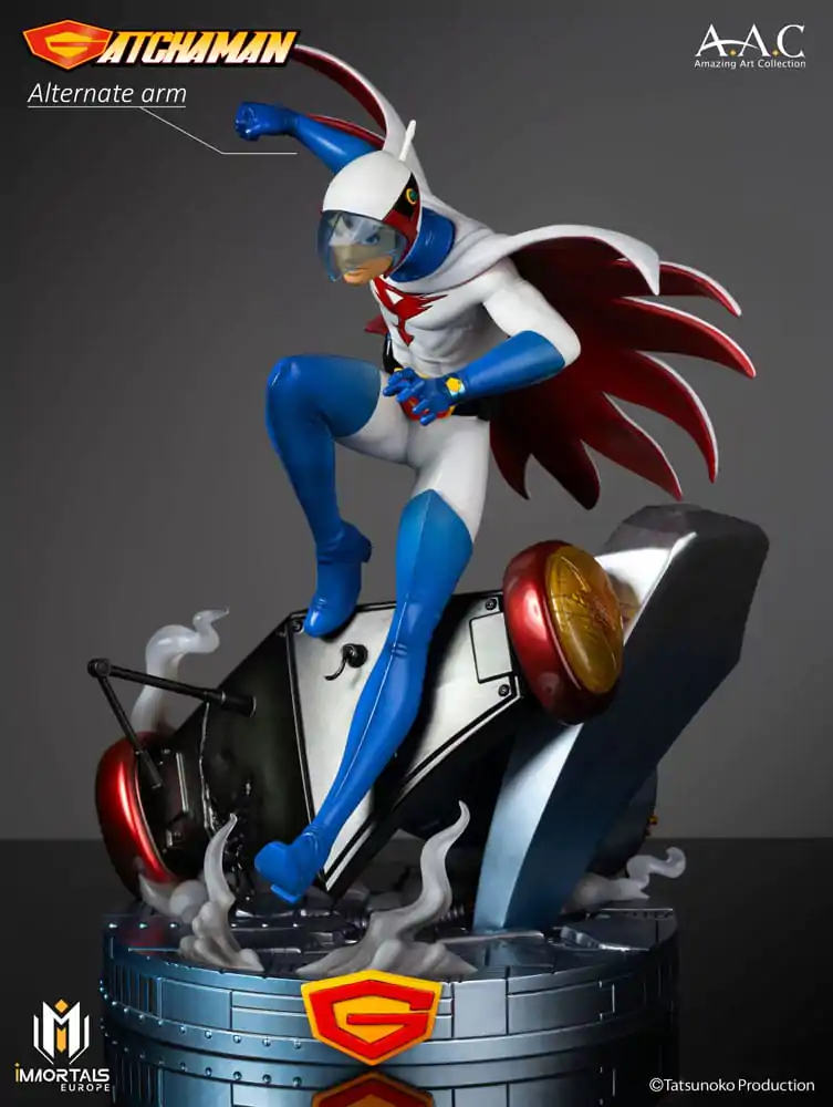 Gatchaman Amazing Art Collection Statue Ken the Eagle, The Leader of the Science Ninja Team 34 cm termékfotó