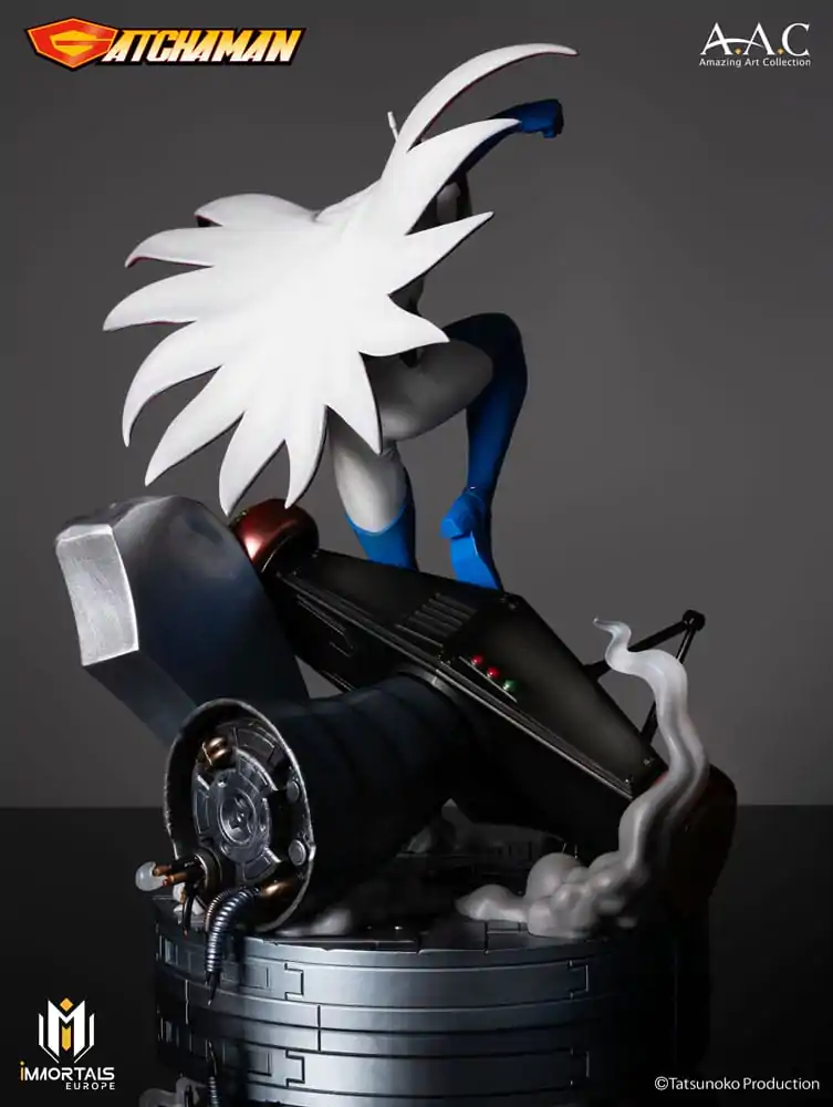 Gatchaman Amazing Art Collection Statue Ken the Eagle, The Leader of the Science Ninja Team 34 cm termékfotó