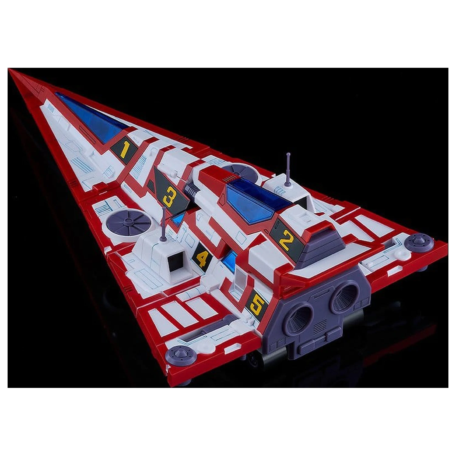 Gatchaman Fighter Moderoid Plastic Model Kit Gatcha Spartan Unite Color Ver. 33 cm        product photo