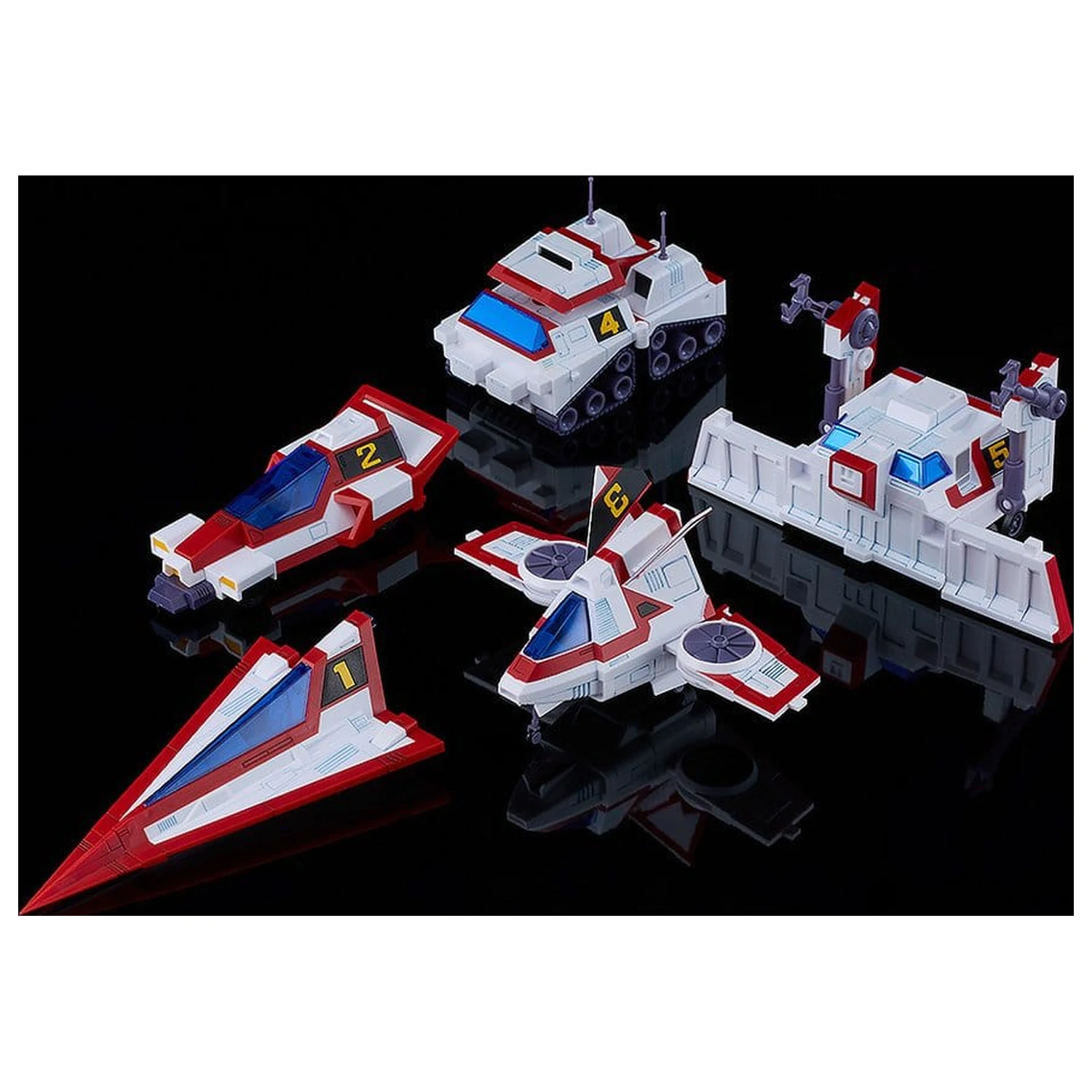 Gatchaman Fighter Moderoid Plastic Model Kit Gatcha Spartan Unite Color Ver. 33 cm        product photo