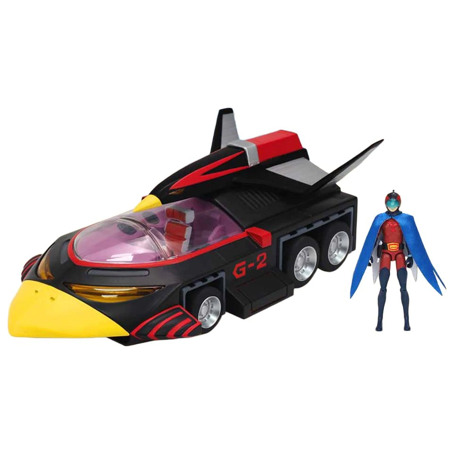 Gatchaman II Action Figure 1:24 Scale G-2 Condor Attacker with Joe the Condor product photo