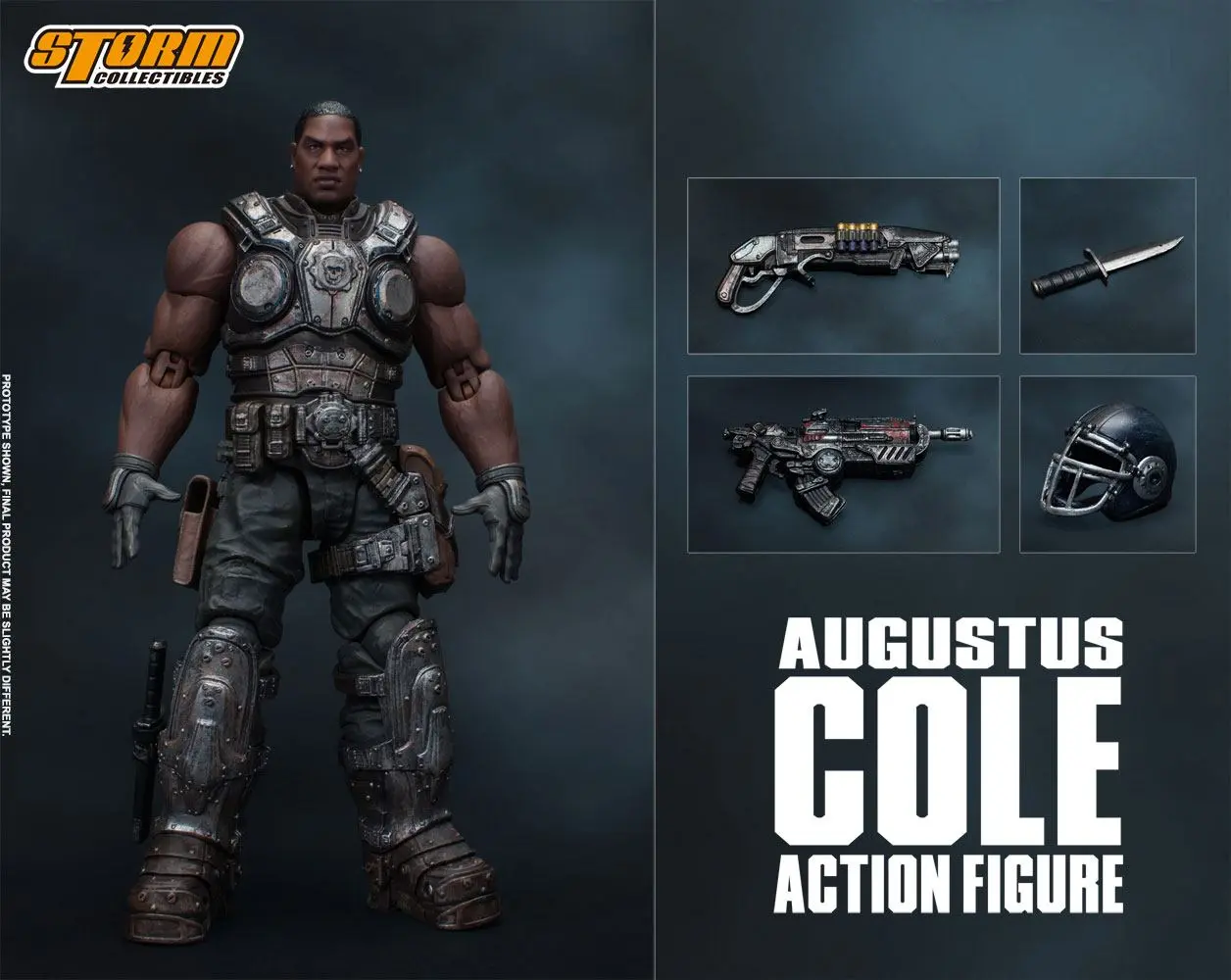Gears of War 5 Action Figure 1/12 Augustus Cole 16 cm product photo