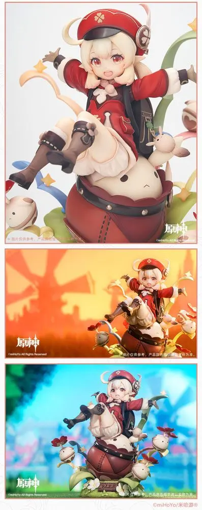 Genshin Impact PVC Statue 1/7 Klee the Spark Knight 18 cm product photo