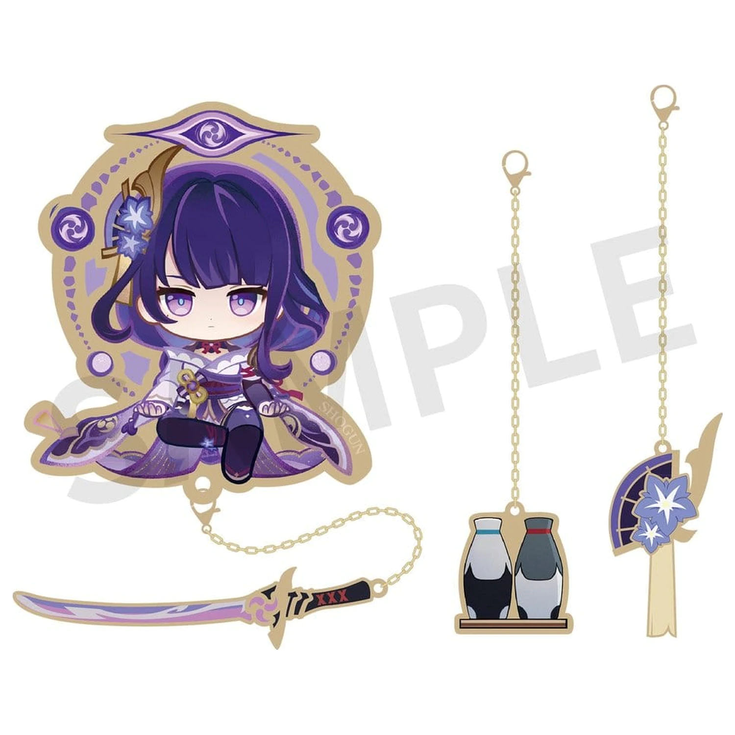 Genshin Impact PVC Figure 1/7 Raiden Shogun Plane of Euthymia Ver. 36 cm product photo