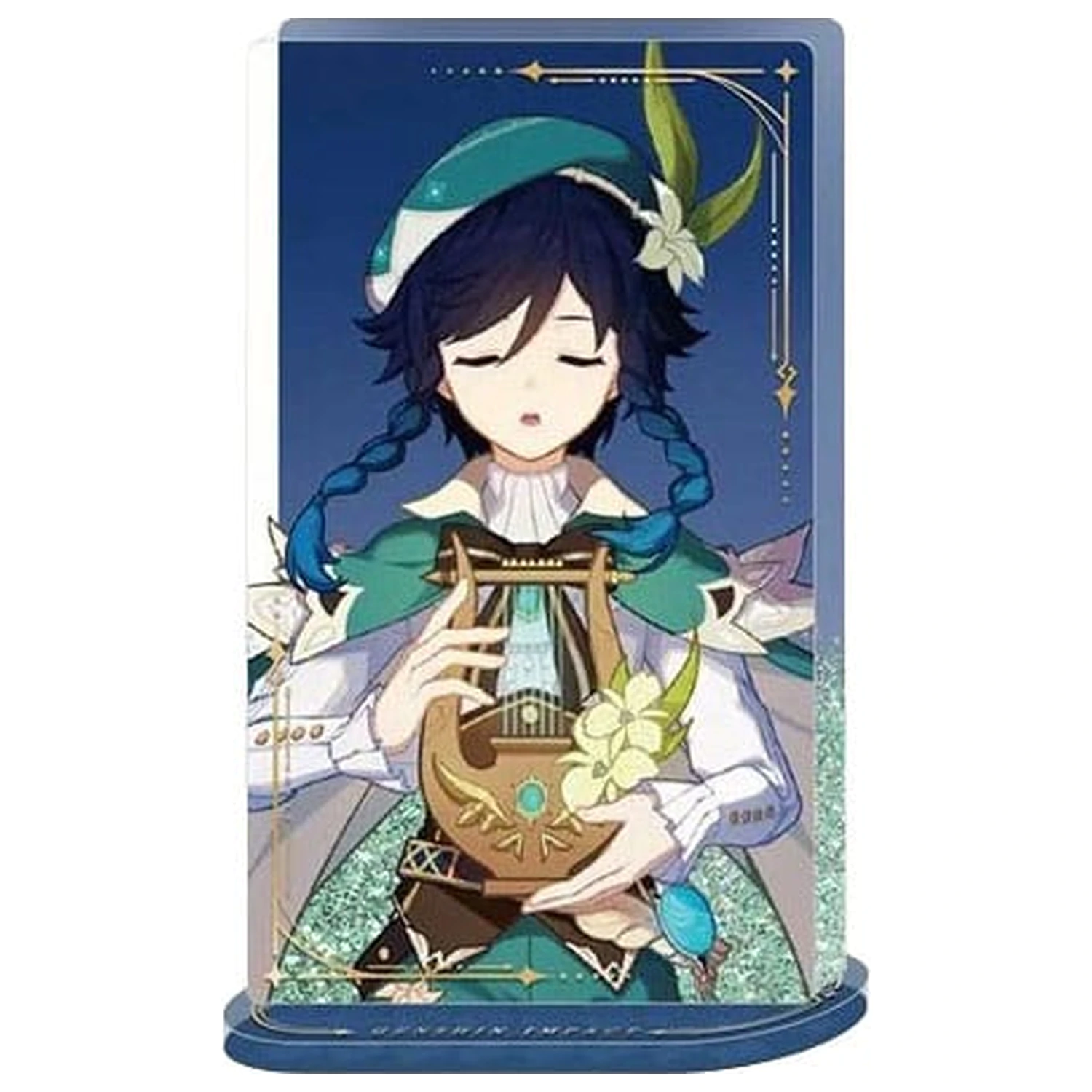 Genshin Impact Acryl Ornament with Glitter: Venti 11 cm    product photo