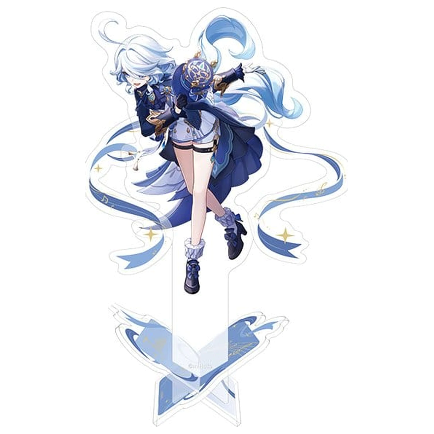 Genshin Impact Anniversary Celebration Series Acrylic Standee Furina 6th Anniversary 9 cm product photo