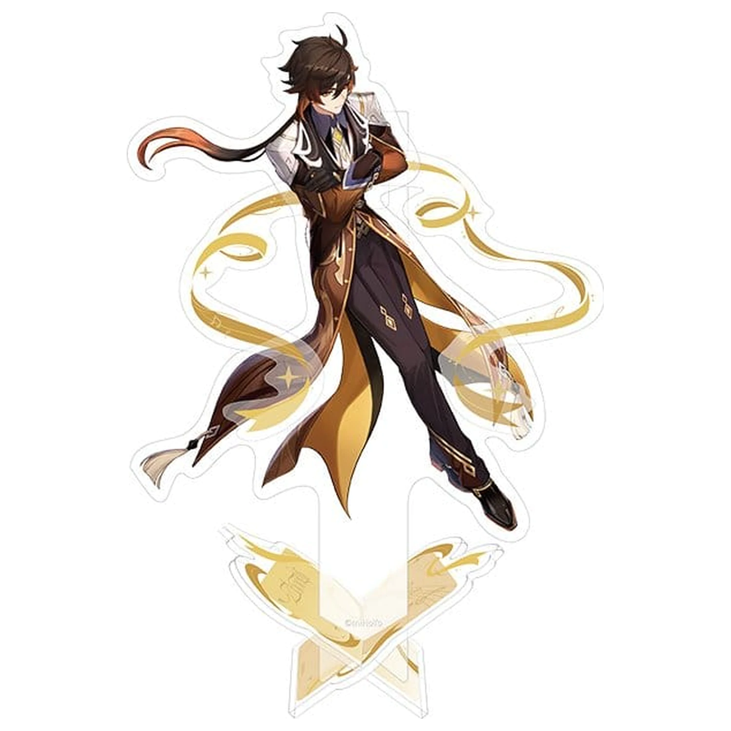 Genshin Impact Anniversary Celebration Series Acrylic Standee Zhongli 6th Anniversary 11 cm product photo