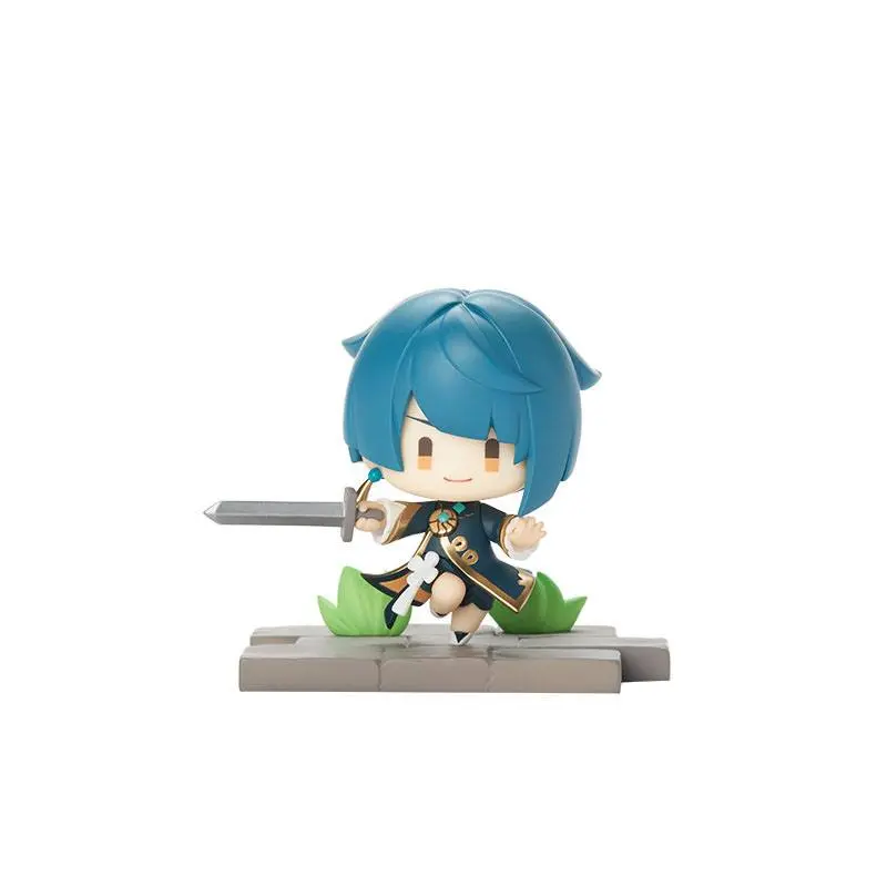 Genshin Impact Battle Scene Collection Mini Figures 6-Pack Liyue Edition 6 cm product photo