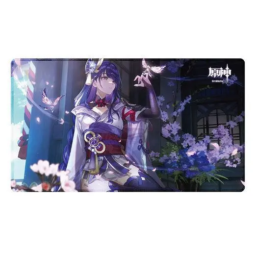 Genshin Impact Firefly ACG Carnival 2022 Event Mousepad Raiden Shogun / Raiden Ei / Beelzebul 70 x 40 cm product photo