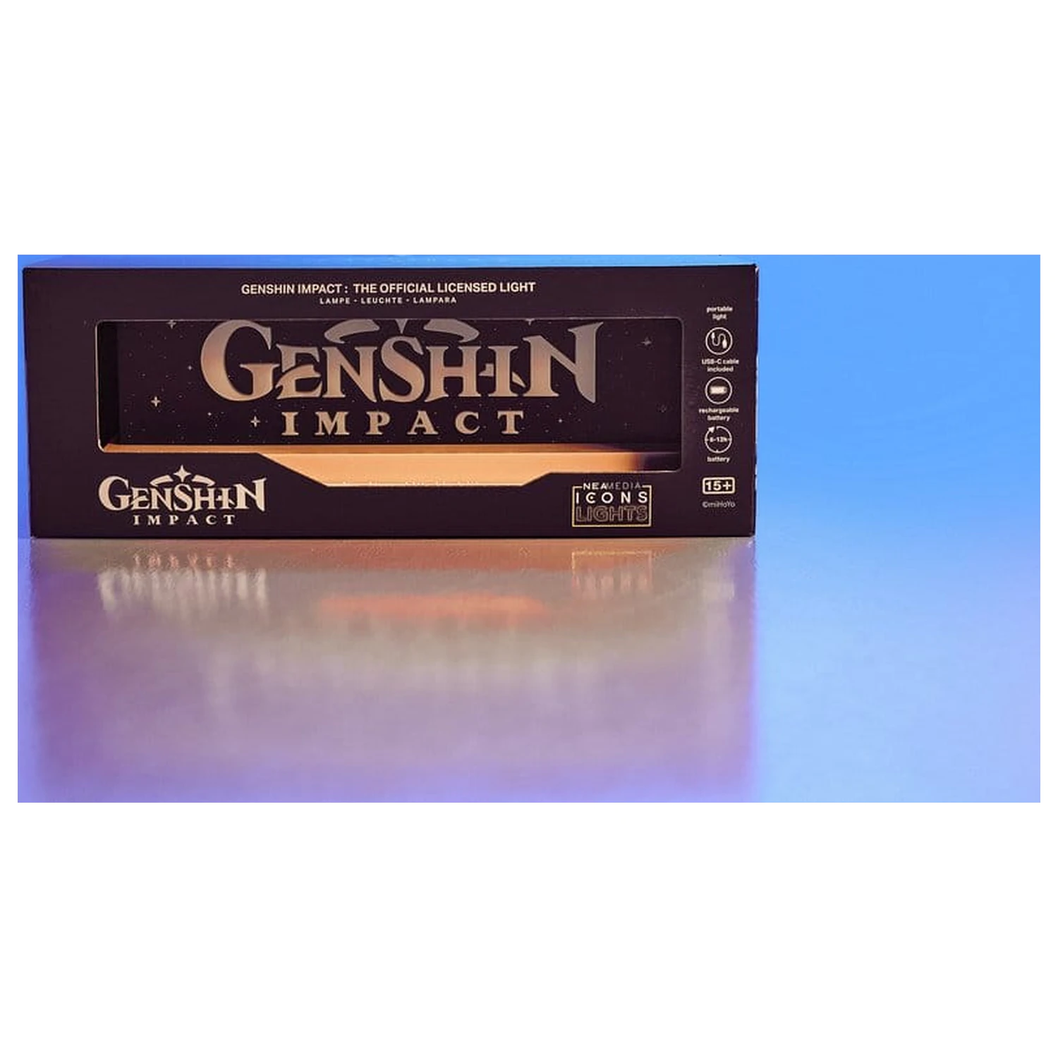 Genshin Impact led logo lamp product photo
