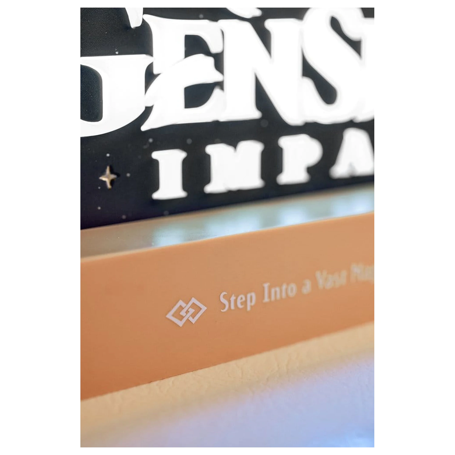 Genshin Impact led logo lamp product photo
