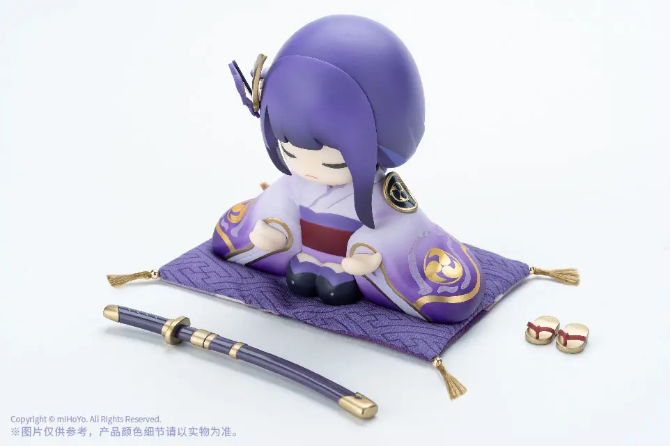 Genshin Impact PVC Statue Mitake Narukami Nushi no Mikoto Oogosho-sama Zou 10 cm product photo