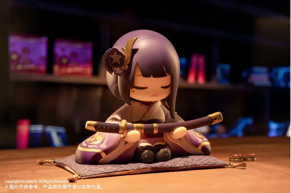 Genshin Impact PVC Statue Mitake Narukami Nushi no Mikoto Oogosho-sama Zou 10 cm product photo
